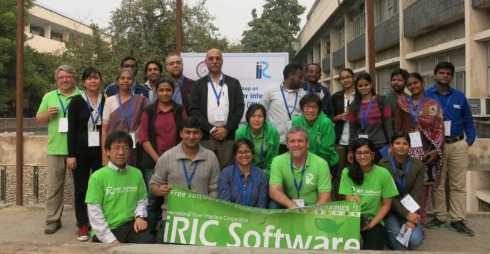 IIT デリーでの iRIC セミナー参加者